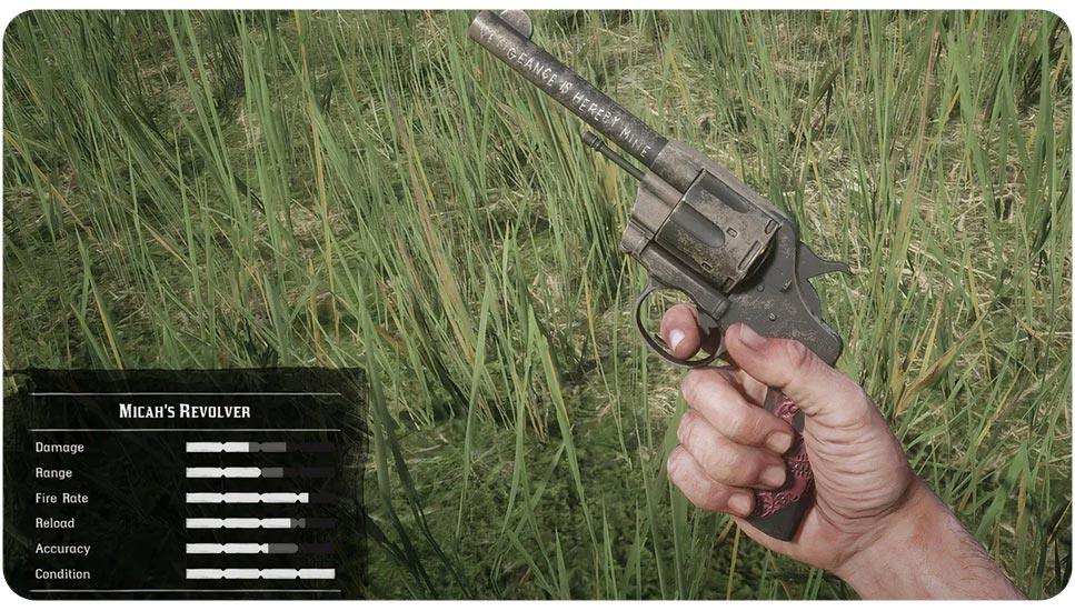 اسلحه Micah’s Revolver