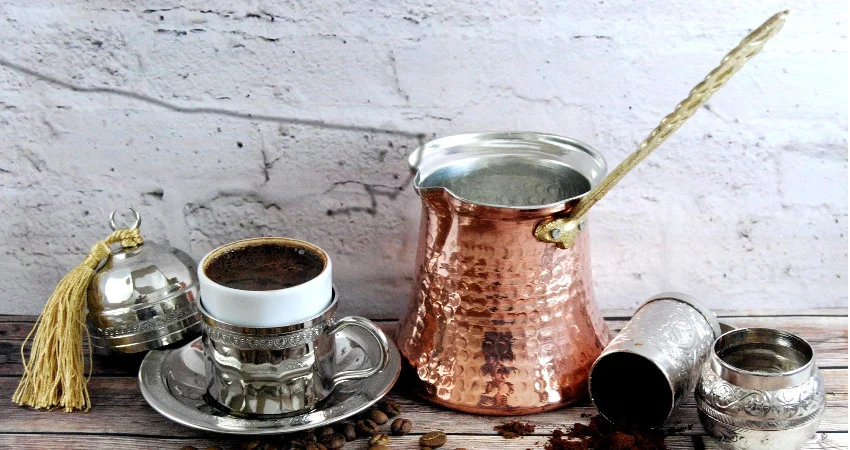 قهوه جوش مسی اصل بخریم