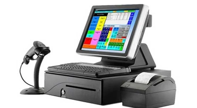 Cash register and its use