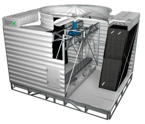 Cooling tower skeleton