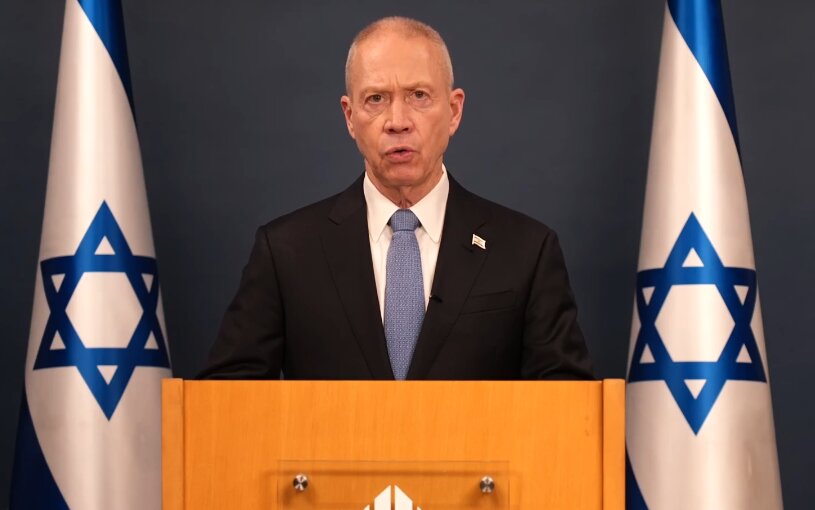 واکنش وزیرجنگ اسرائیل به عملیات وعده صادق ایران