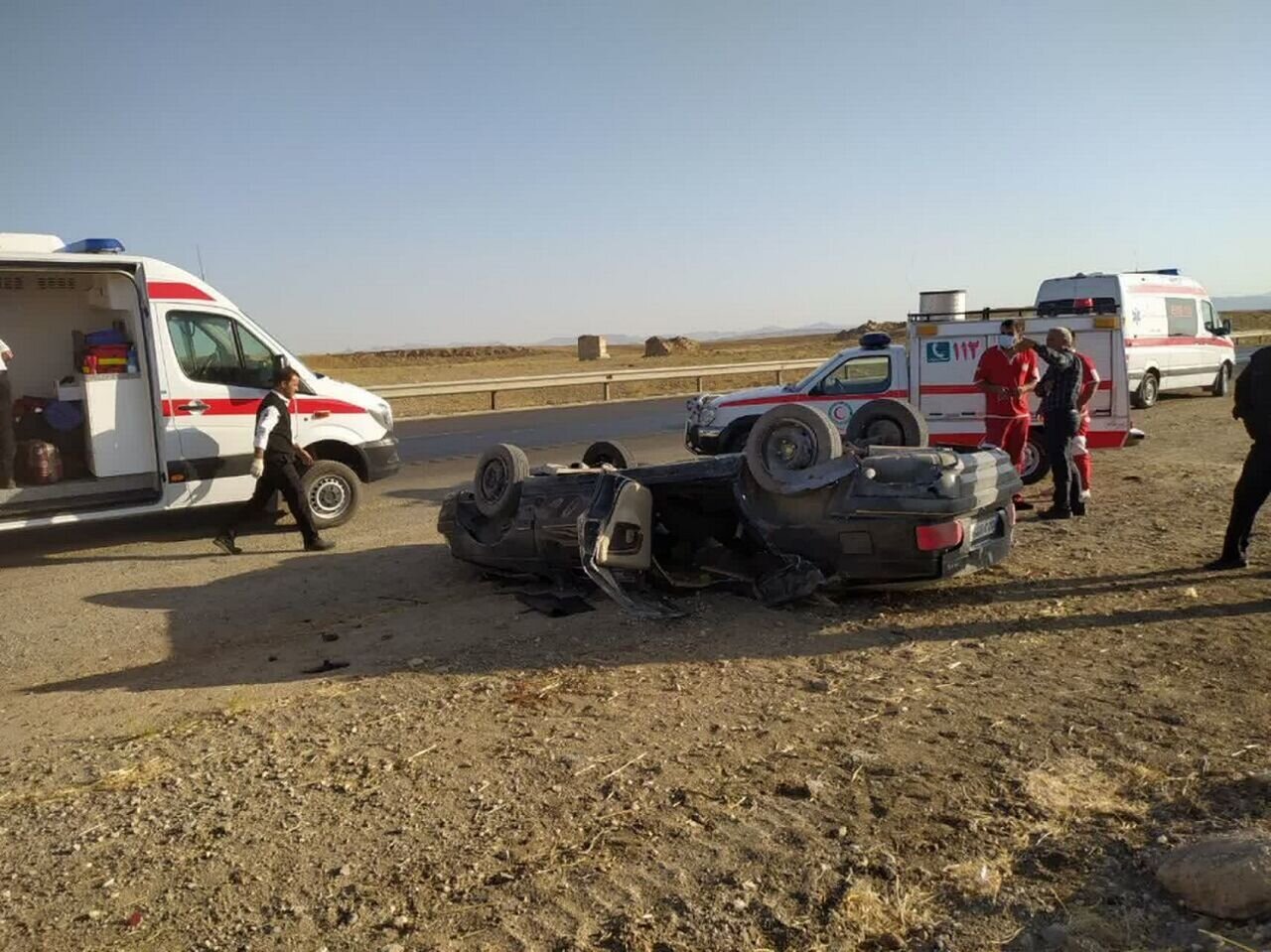 واژگونی خودرو دنا ۶ مصدوم در جاده ساروق به خنداب برجا گذاشت - خبرگزاری مهر | اخبار ایران و جهان