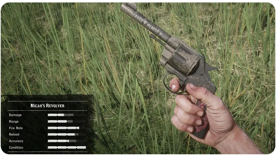 اسلحه Micah’s Revolver