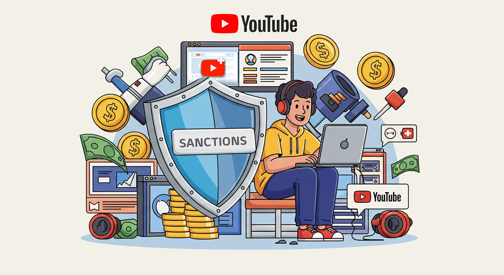 یوتیوب و تحریم
