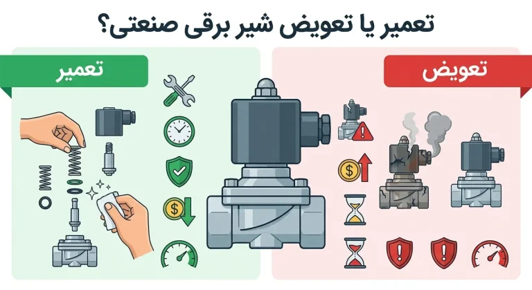 چگونه انتخاب درست شیر برقی از خرابی‌های پرهزینه جلوگیری می‌کند؟